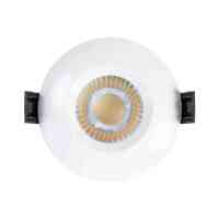 LED Bad-Einbaustrahler 8W CCT dimmbar IP65 Ø68 mm Weiß