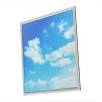 LED Panel Decken Lampe 3D-Sky Himmel Wolken Motiv Deckenleuchte Ultraslim 62x62