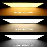 LED Panel Einbau Deckenpanel 62x62 40W Weiß Einlegen Montage - Tageslicht - 6000K Iinklusiv Netzteil