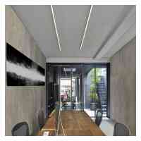 LED Lineare Deckenlampe/ Wandleuchte, Aufputz Montage Geeignet für Aussenberich IP54, Schwarz