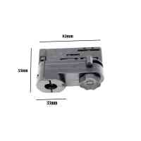 Universal Pendeladapter Multiadapter für 3-Phasen Stromschienenstrahler Weiß