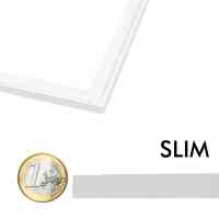 LED Panel Slim 62x62 40W 3600 lm Weißes Gehäuse  inkl. Trafo-5 Jahre Garantie Tageslicht 5700-6000K
