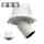 LED-Spot 68 mm Rund | Downlight 2in1 Fluter 6 W CCT | Dreh‑ & Schwenkbar