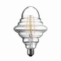 3er WOFI LED Filament E27 4W K125 Kreisel Vintage Klar...