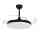 LED Deckenventilator Schwarz Ø106 cm CCT Fernbedienung Leise 30W