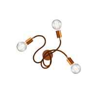 Flex 60 Kupfer satiniert Wand- & Deckenleuchte...