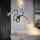 Flex 60 Titan satiniert Wand-/Deckenleuchte 3-flg. E27 ST64 LED dimmbar 2000K