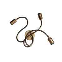 Flex 60 Designer Wand- & Deckenleuchte Kupfer...