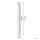 LED-Glühbirne Linear S14d – 300 mm – 6W – 470 Lm – 2700K – Dimmbar – Porzellan-Effekt – CRI 90
