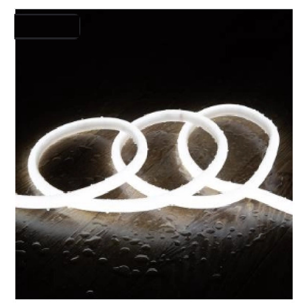 Neon Tageslicht 6000K LED Streifen Flex Schlauch Lichtband 230V Pro meter