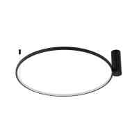 Anello S LED Ring-Deckenleuchte Ø 60 cm Schwarz...