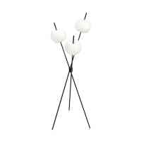 KDLN Kushi Floor „Opal Trio 140“ LED-Stehleuchte 13,8W 2700K dimmbar – Schwarz Messing Kupfer