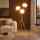KDLN Kushi Floor „Opal Trio 140“ LED-Stehleuchte 13,8W 2700K dimmbar – Schwarz Messing Kupfer