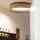 Sirius LED-Deckenleuchte Holz/Schwarz 20W CCT OSRAM 1800 lm Ø470 mm