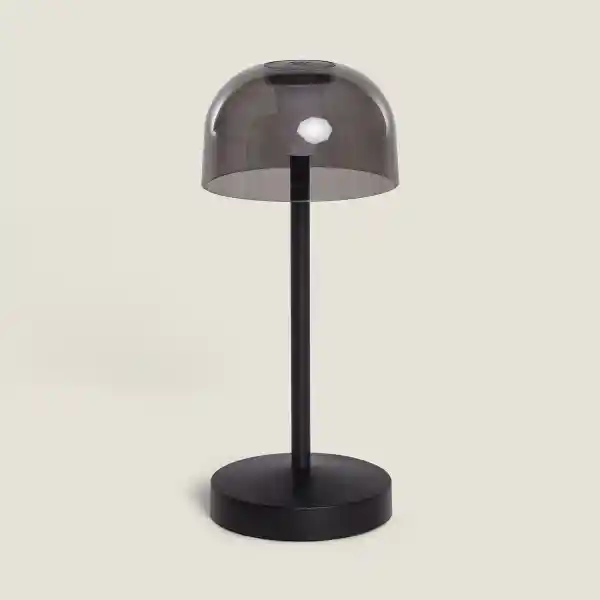 Akku Tischleuchte mit Touch-it Funktion Tragbar Schwarz