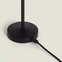 Akku Tischleuchte mit Touch-it Funktion Tragbar Schwarz