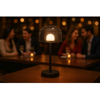 Tischleuchte mit Touch-it Funktion Tragbar Messing