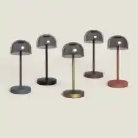 Tischleuchte mit Touch-it Funktion Tragbar Messing