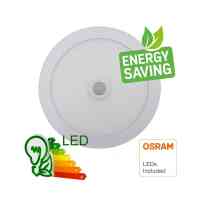 LED Sensor-Deckenleuchte Ø22,5 cm 18–24W 3CCT PIR OSRAM Chip Weiß