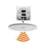 LED Sensor-Deckenleuchte Ø22,5 cm 18–24W 3CCT PIR OSRAM Chip Weiß