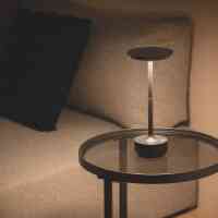 Tragbare LED-Tischlampe 3W – dimmbar, USB-Akku, Touch-Steuerung