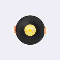 LED Schwarz Downlight Einbaustrahler 4W Rund Mini –...