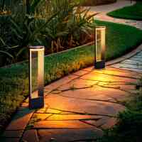 LED Aluminium Pollerleuchten 12W – 3000K - IP65...
