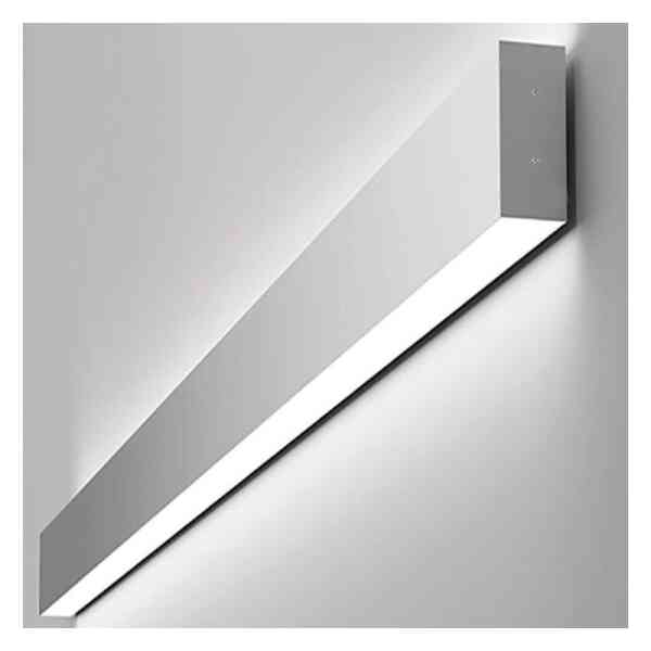LED Wandleuchte Silber– Indirektes Licht Up & Down – Dimmbar – Blendschutz – IP54
