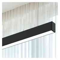 LED-Hängelampe LINEVO 150 Pro 50W - 150cm - 3CCT - Lineare Interkonnektivität - Schwarz