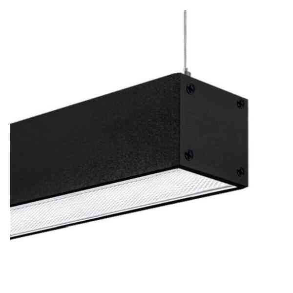 LED 72W UGR17 ProLine 2000 – Schwarz – Linearleuchte – Dimmbar – Büro- Hängelampe Neutralweiß - 4000K