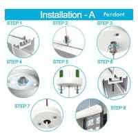 LED 72W UGR17 ProLine 2000 – Weiß – Linearleuchte – Dimmbar – Büro- Hängelampe