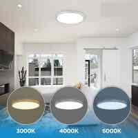 LED-Deckenleuchte Panel 45W Rund Superslim Ø600 mm - CCT wählbar