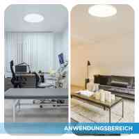 LED Panel Rund Luminexa Ø600mm 45W CCT Dimmbar Schalter CRI90 Deckenleuchte