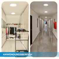 LED Panel Rund Luminexa Ø600mm 45W CCT Dimmbar Schalter CRI90 Deckenleuchte
