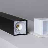 Pollerleuchten mit PIR Bewegungsmelder – 740 mm, IP54, E27, Aluminium, Schwarz