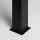 Pollerleuchten mit PIR Bewegungsmelder – 740 mm, IP54, E27, Aluminium, Schwarz