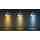 Anello L LED Ring-Hängeleuchte Ø 80 cm Schwarz 48W CCT 3000/4000/6000K