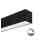 LED Lineare Deckenlampe/ Wandleuchte, Aufputz Montage Geeignet für Aussenberich IP54 Schwarz Neutralweiß - 4000K 1.5 m