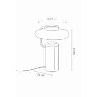 KDLN Tratto Table – LED-Tischleuchte Moderne Designer-Tischlampe dimmbar