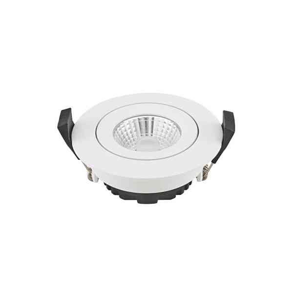 SIGOR LED Einbauleuchte Ø 68 mm CRI95 Downlight Schwenkbar 6W dimmbar aus Aluminium