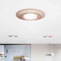 SIGOR LED Einbauleuchte Ø 68 mm CRI95 Downlight Schwenkbar 6W dimmbar aus Aluminium