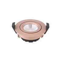 SIGOR LED Einbauleuchte Ø 68 mm CRI95 Downlight Schwenkbar 6W dimmbar aus Aluminium