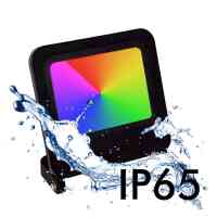 LED Flutlichtstrahler 30W Smart WIFI RGB+CCT Dimmbar IP65 Außenstrahler App Steuerung