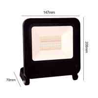 LED Flutlichtstrahler 30W Smart WIFI RGB+CCT Dimmbar IP65 Außenstrahler App Steuerung