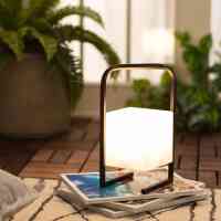 LED Tischleuchte Lumina Go 2,5W Tragbar USB Wiederaufladbar IP54 Außenlampe