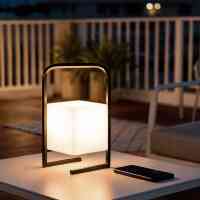 LED Tischleuchte Lumina Go 2,5W Tragbar USB Wiederaufladbar IP54 Außenlampe