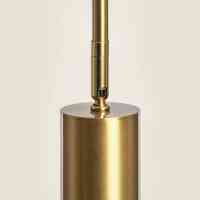 Spot Pendelleuchte Aluminium Celestia GU10 Gold Modern Zylinder Hängeleuchte