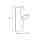 Wandleuchte BELA-S Anthrazit –  GU10 Austauscbar – IP65