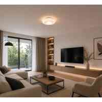 LED Deckenleuchte Rund Circula Pro 48W Ø500 mm Modern Weiß CCT