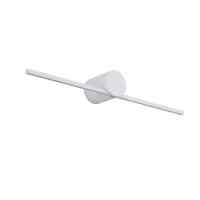 LED Wandleuchte Aurelia Slim 6W IP44 3000K Moderne Spiegelleuchte 40 cm